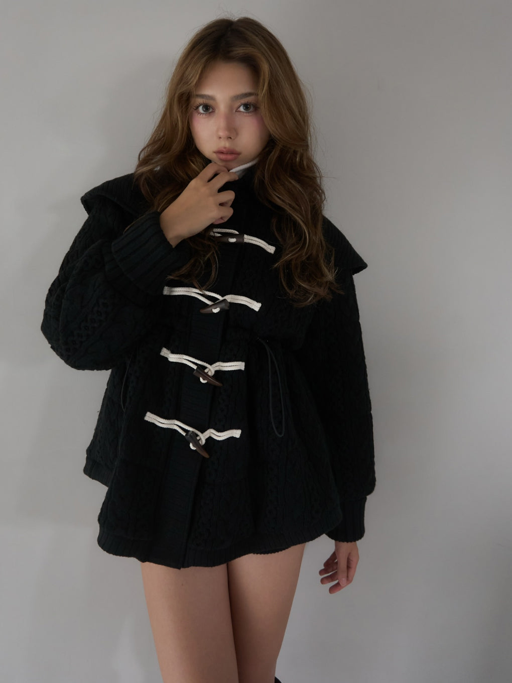 Mary quilting knit jacket
