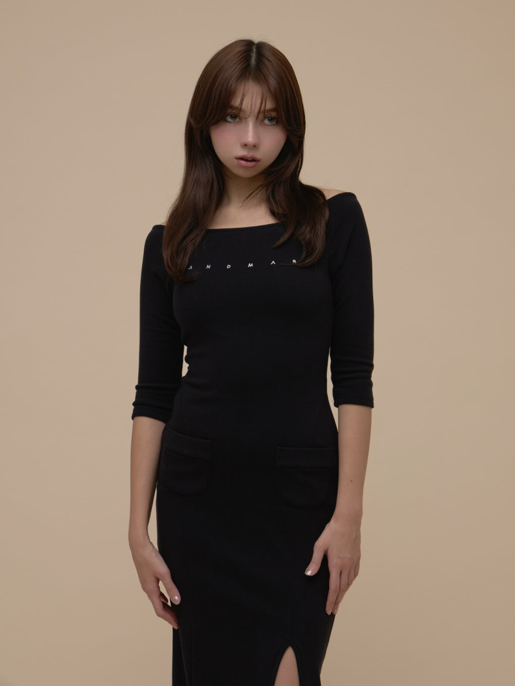 ANDMARY】Mary raglan long dress