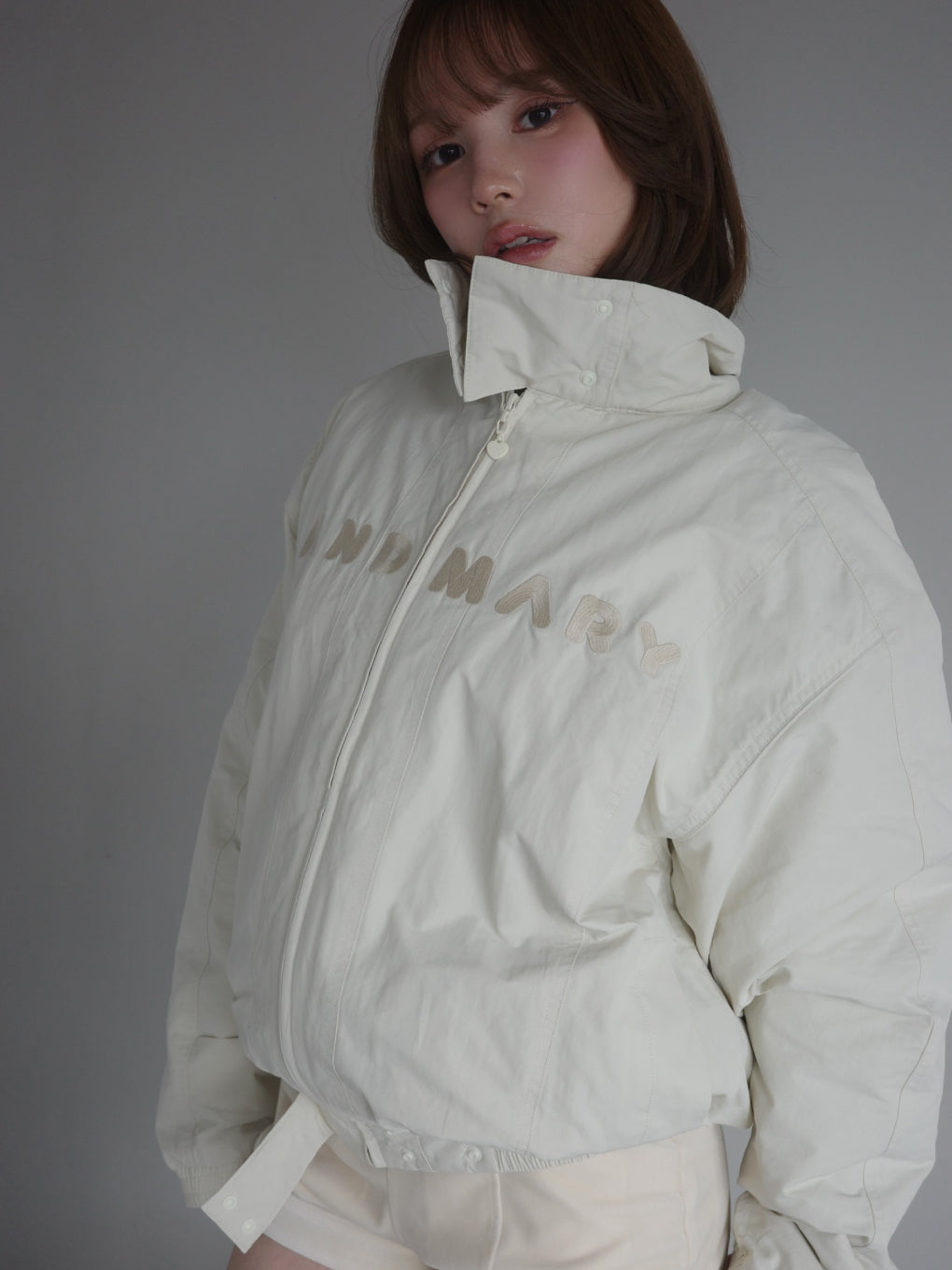 Mary logo bomber jacket