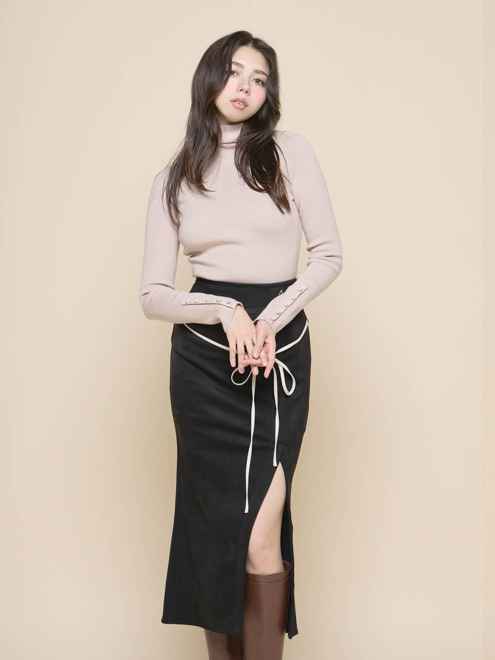 Ribbon mermaid skirt