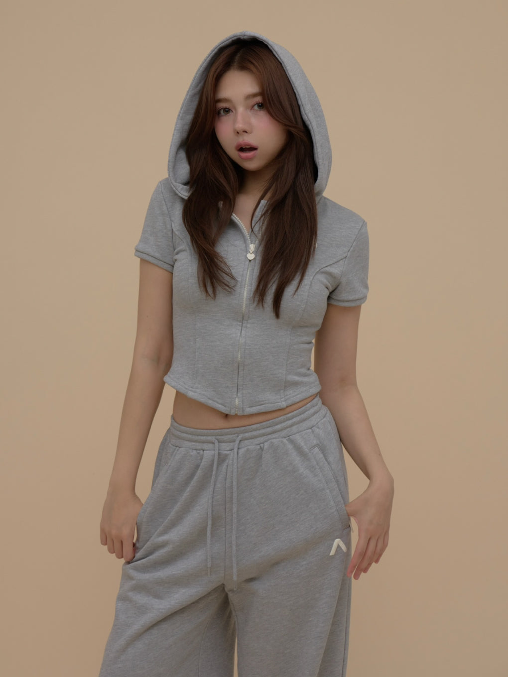 ANDMARY】Coco loose sweat set up