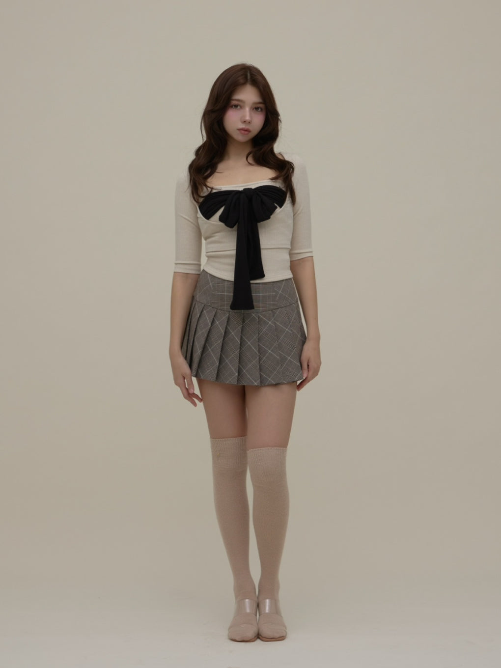 ANDMARY】Stella ribbon tops