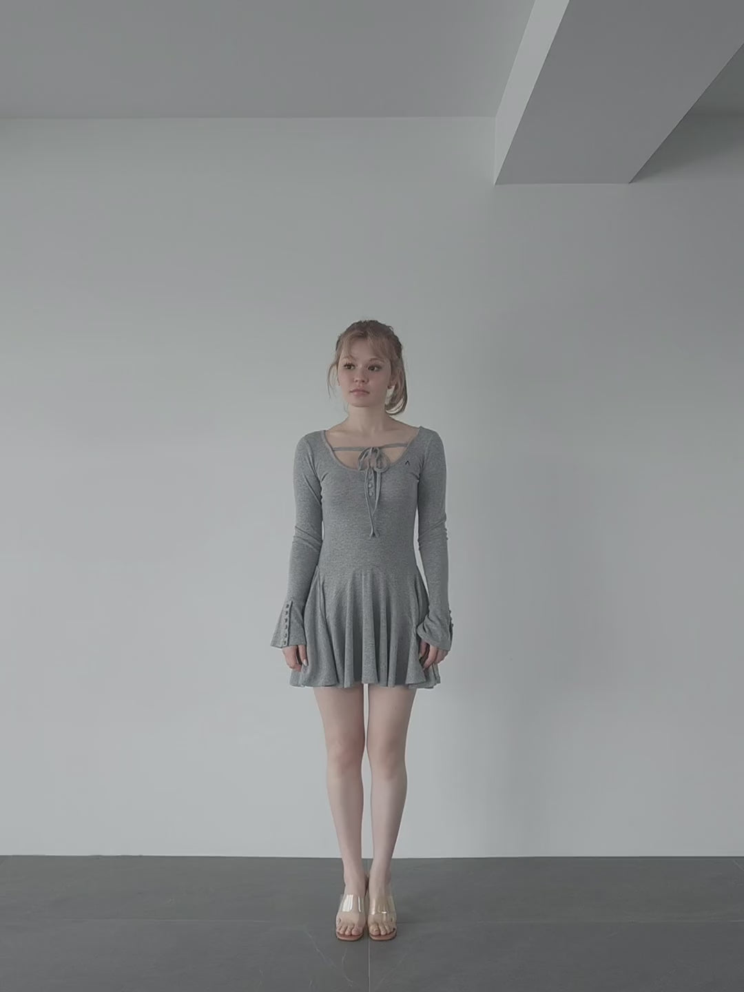 ANDMARY】Nina flare mini dress