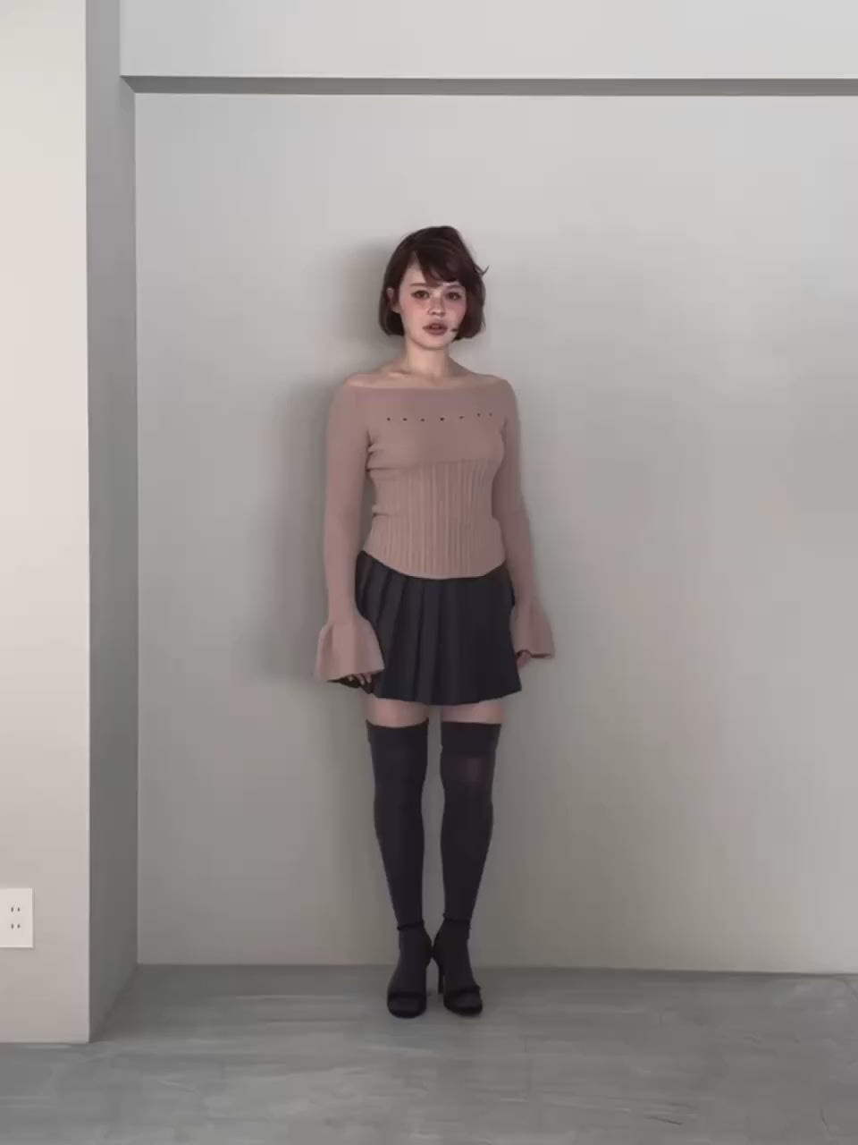 ANDMARY】Flora knit tops