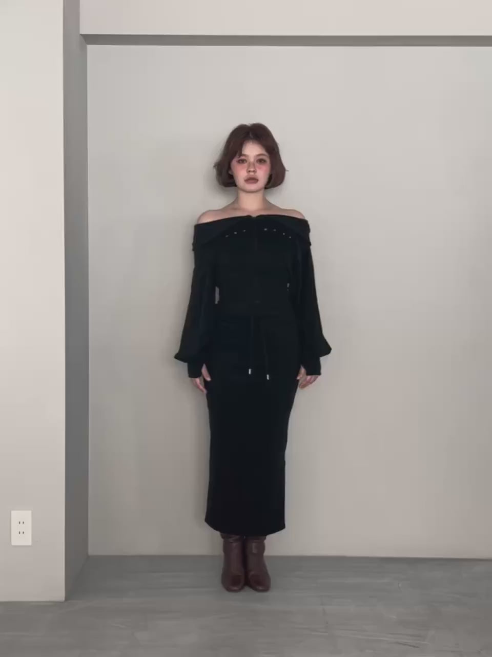 ANDMARY】Aletta offshoulder set up