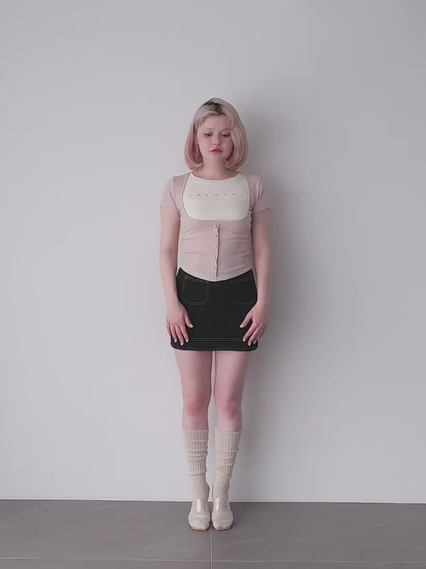 ANDMARY】Mary logo tops