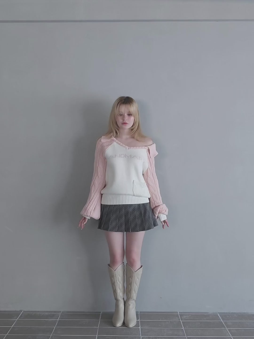 ANDMARY】Marie knit tops