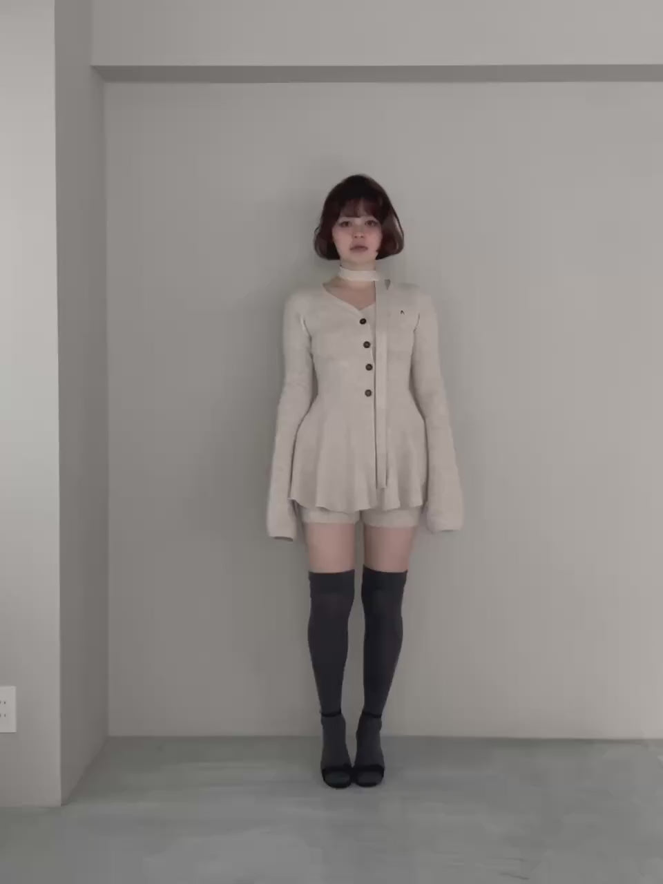 andmary Dahlia tunic set up ベージュ ANDMARY】Dahlia tunic set up