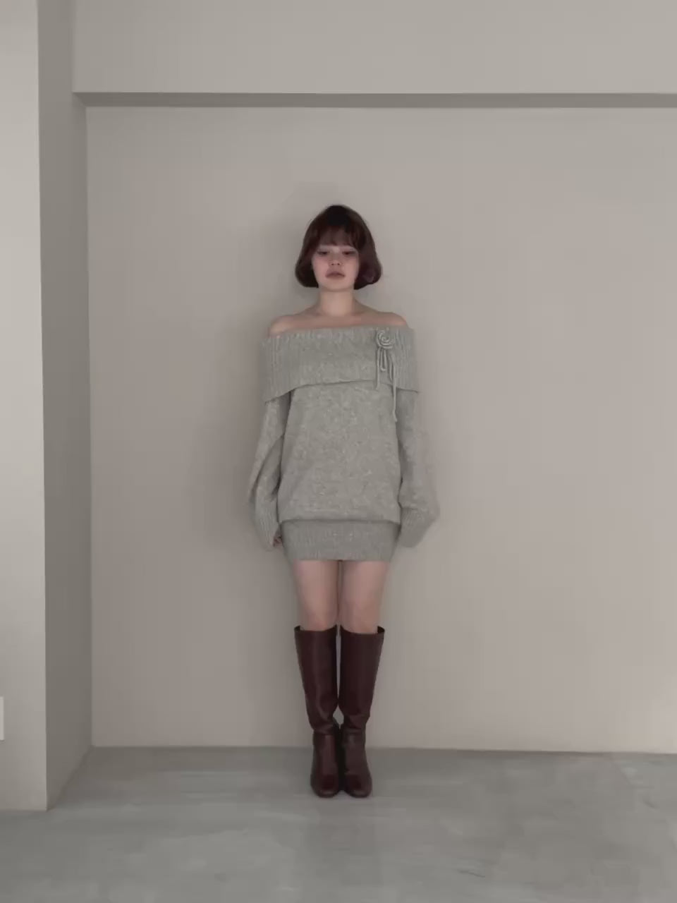 ワンピース AND MARY Sadie rose mini dress ANDMARY】Sadie rose mini dress